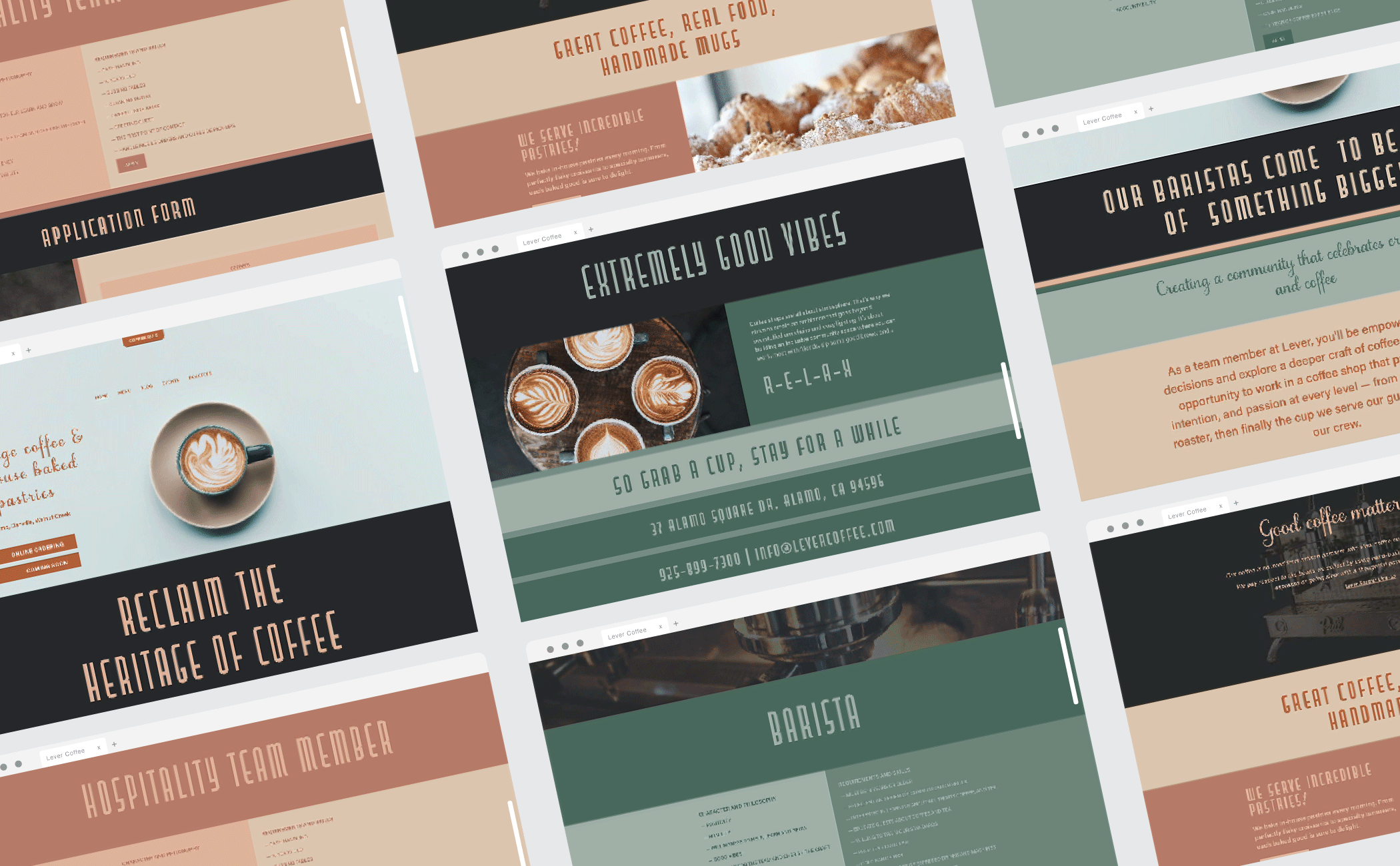 Lever Coffee Desktop