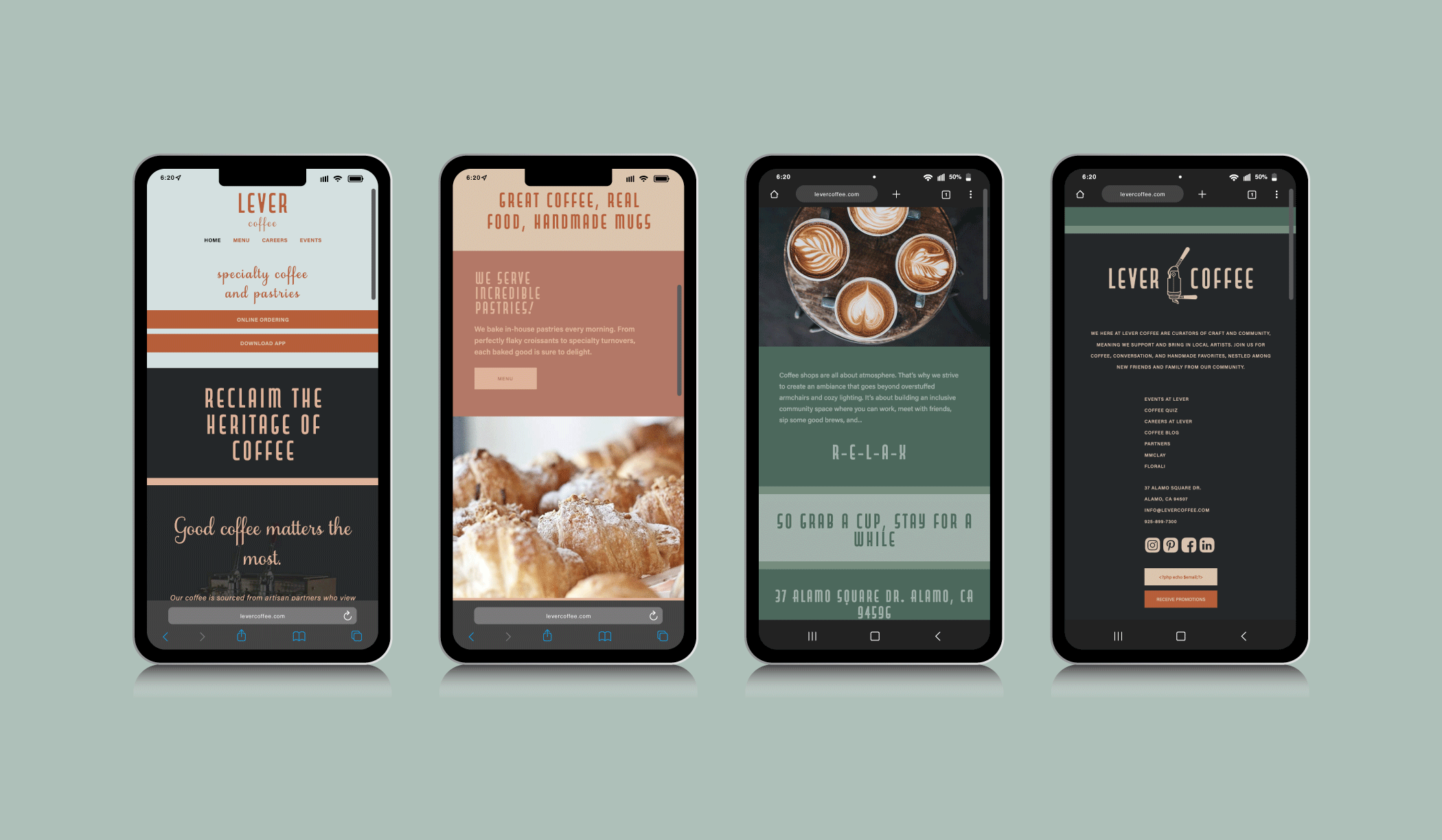 Lever Coffee Mobile